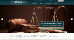 Desktop Screenshot of dacusfirm.com